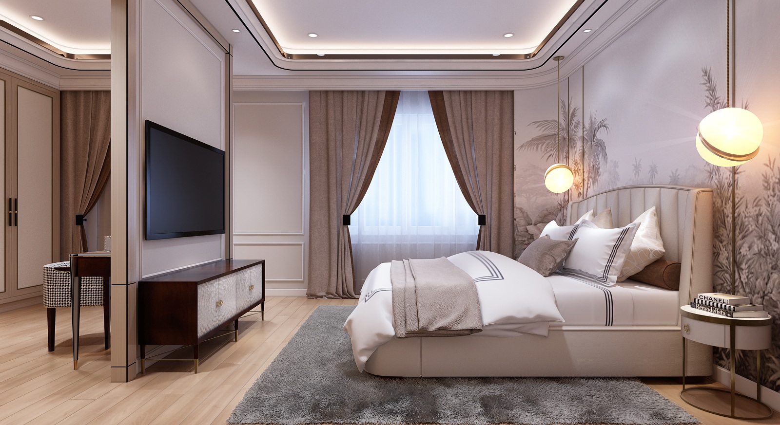 Phòng ngủ master (view 3) (Nguồn ảnh: SLV Vietnam)