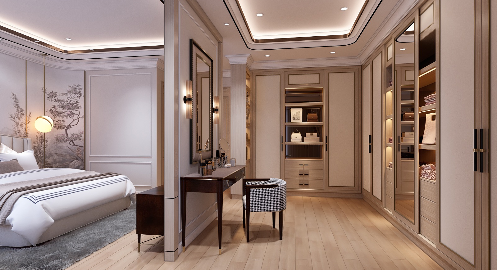 Phòng ngủ master (view 4) (Nguồn ảnh: SLV Vietnam)