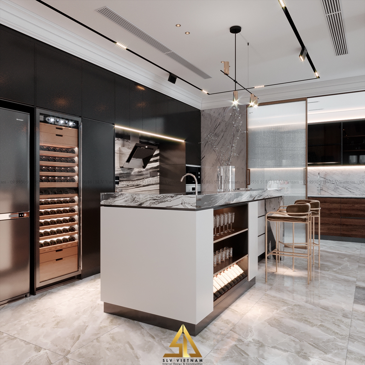 Phòng bếp (view 2) SLV Vietnam