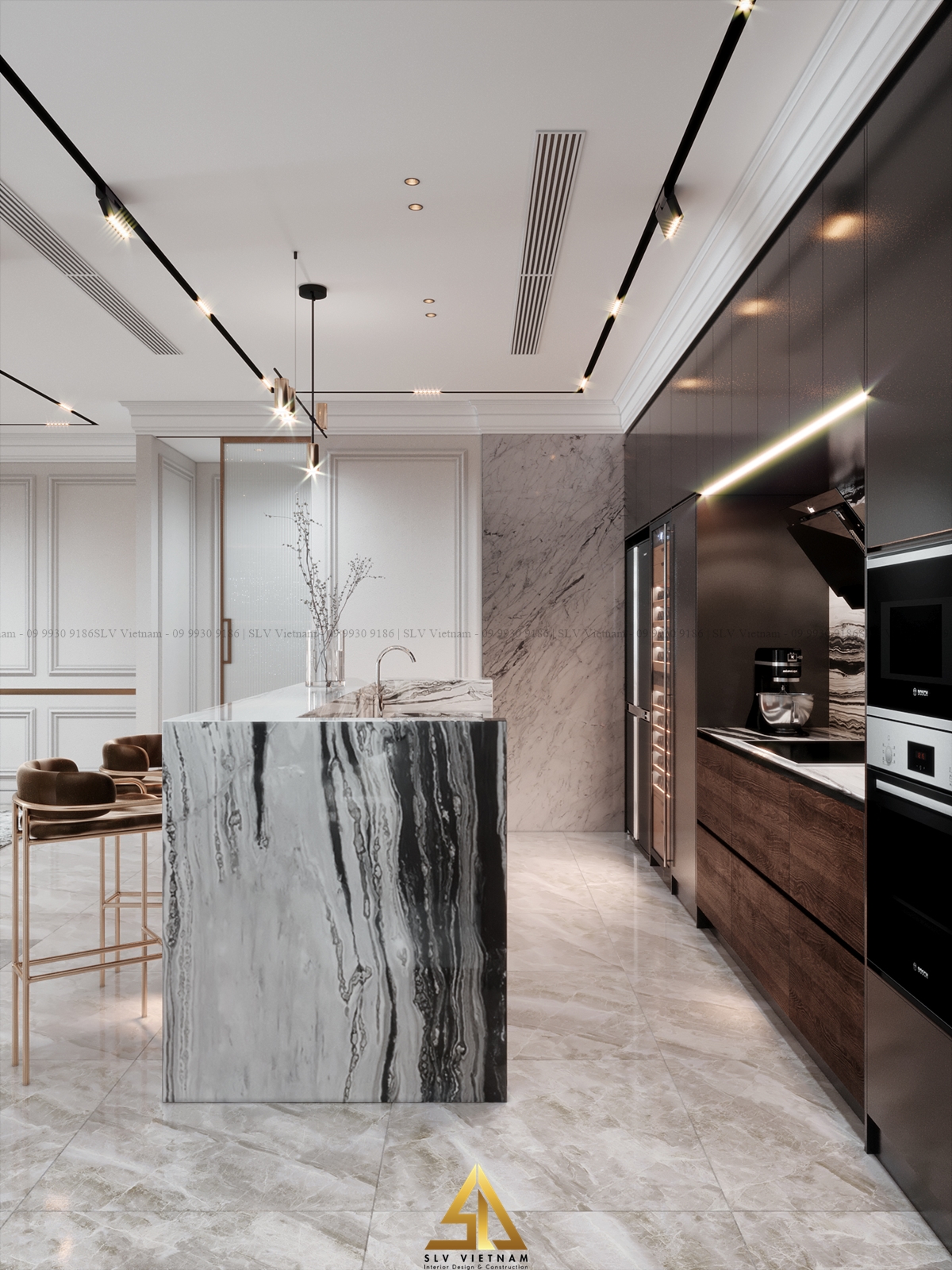 Phòng bếp (view 3) SLV Vietnam