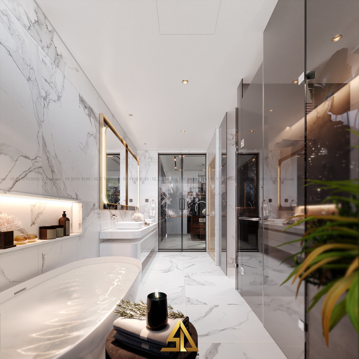 Phòng ngủ master (view 9) SLV Vietnam