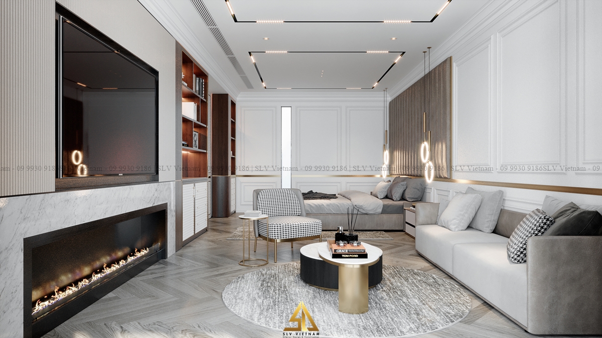 Phòng ngủ master (view 2) SLV Vietnam