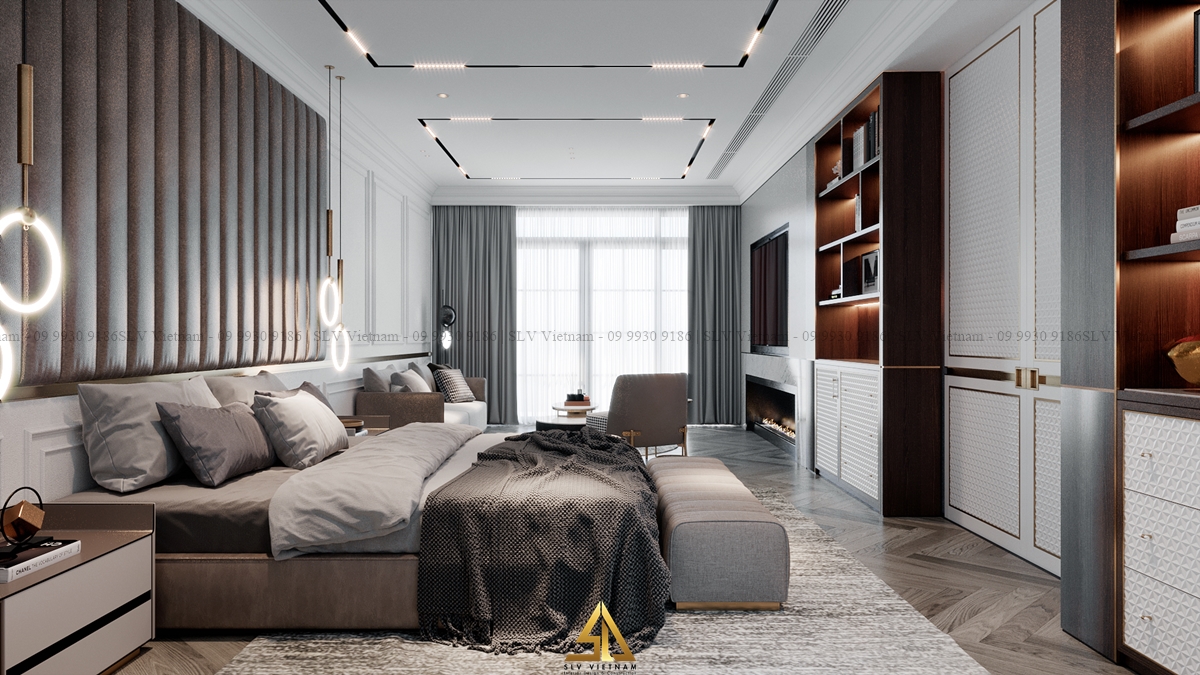 Phòng ngủ master (view 3) SLV Vietnam