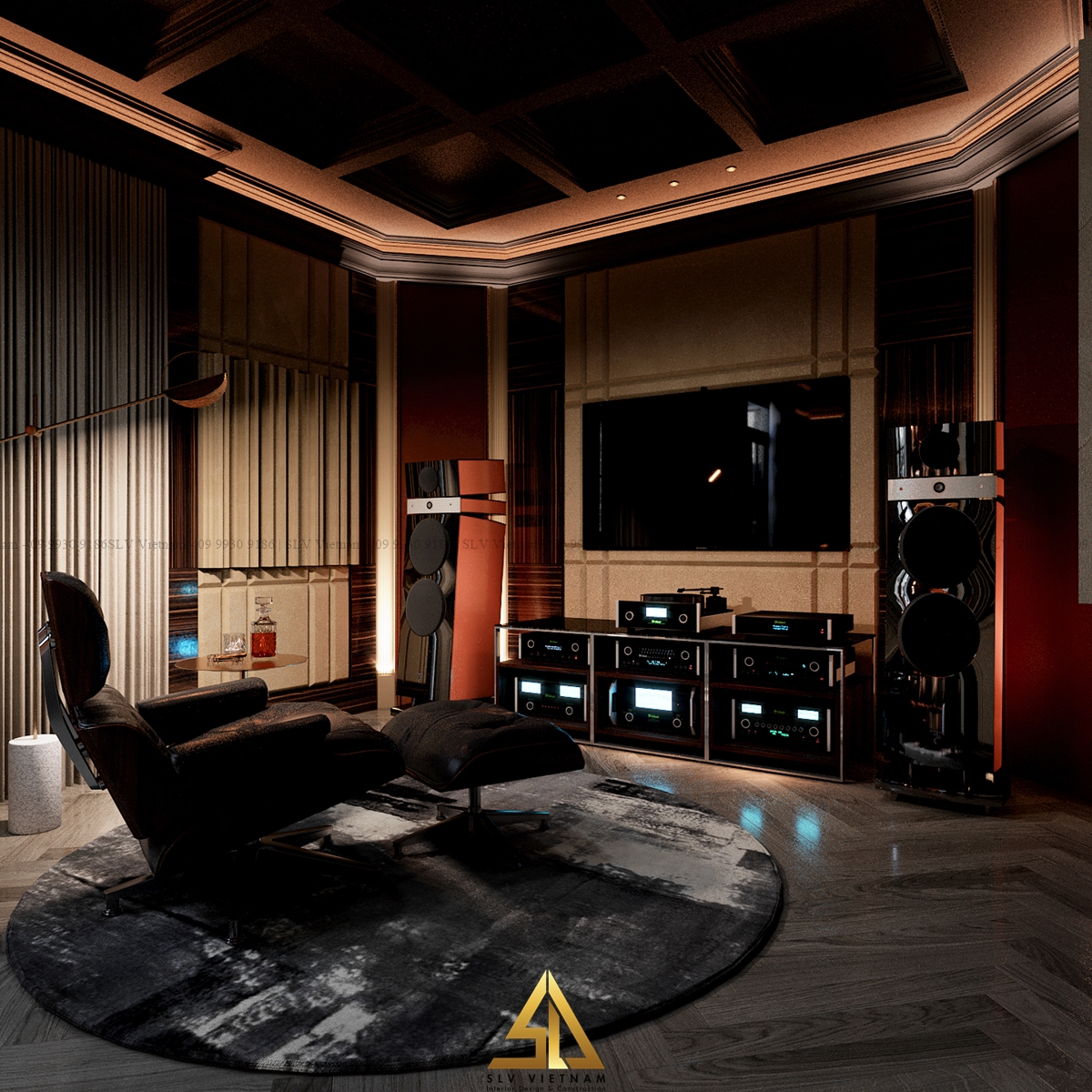 Phòng nghe nhạc (view 1) SLV Vietnam