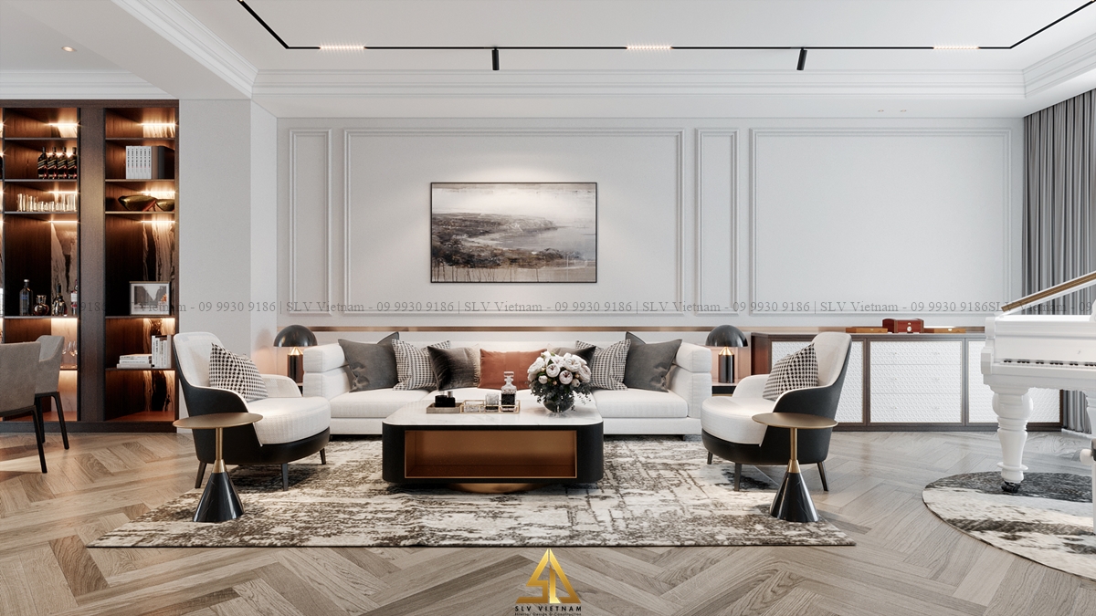 Phòng sinh hoạt chung (view 1) SLV Vietnam