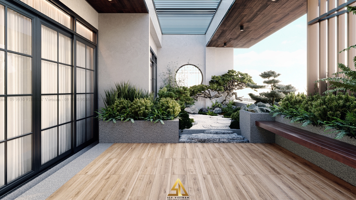 Sân thượng (view 3) SLV Vietnam