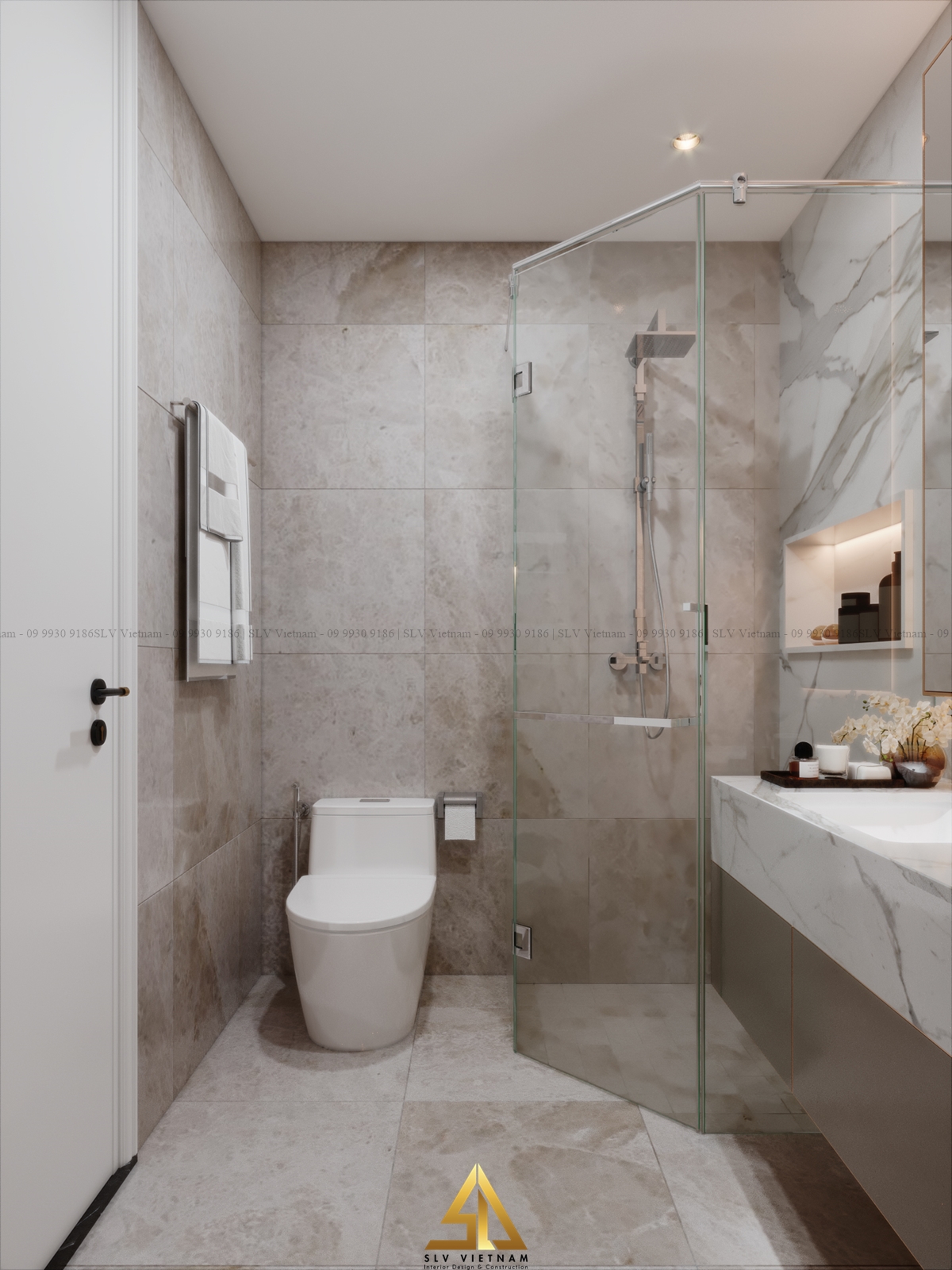 Phòng vệ sinh tầng 4 (view 2) SLV Vietnam