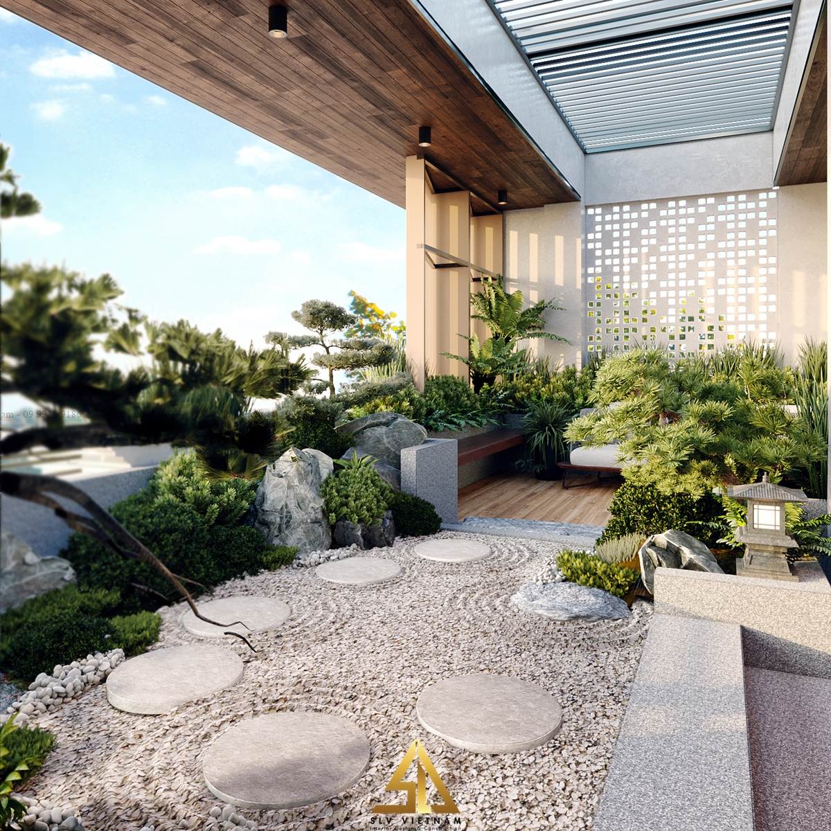 Sân thượng (view 6) SLV Vietnam