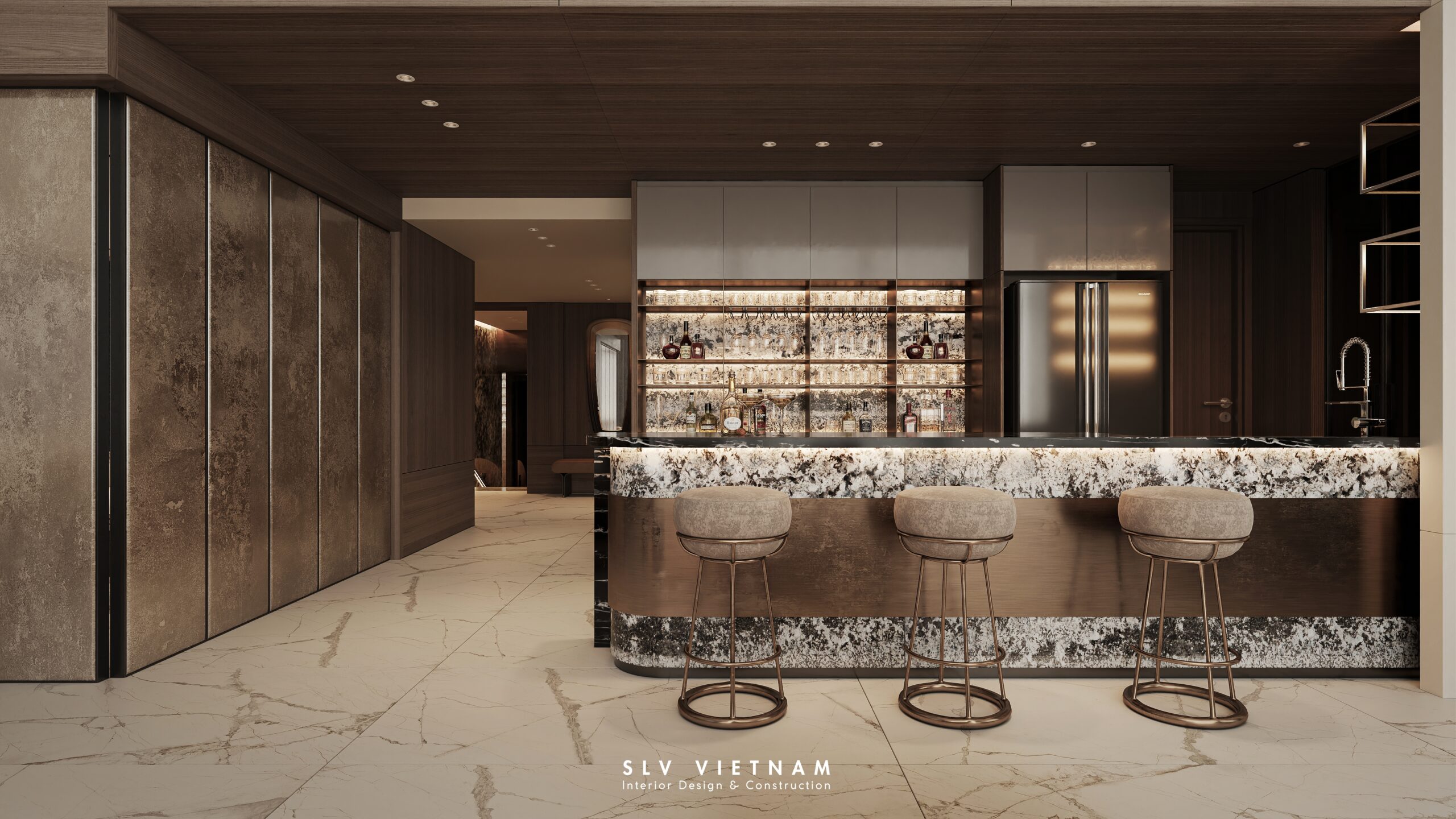 Khu vực bar (view 2) SLV Vietnam