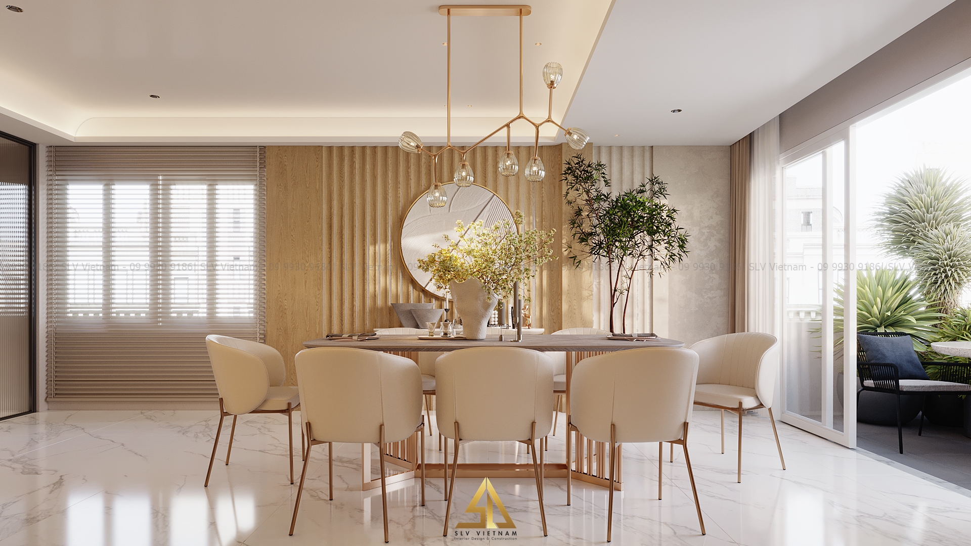 Phòng bếp (view 3) SLV Vietnam