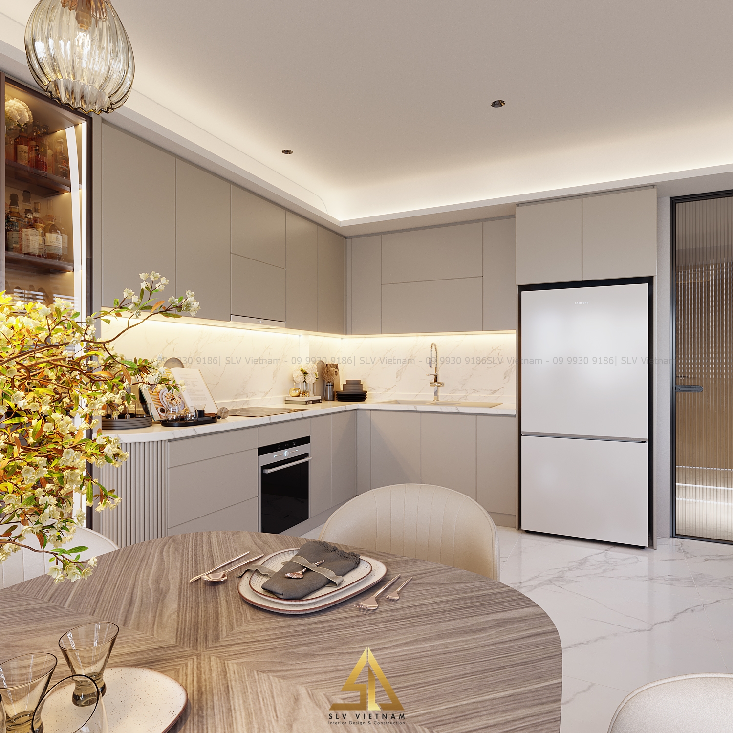 Phòng bếp (view 5) SLV Vietnam