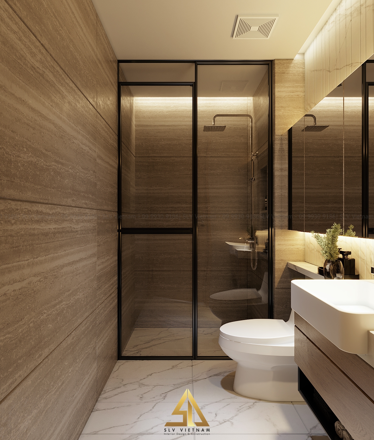 WC tầng lửng (view 2) SLV Vietnam