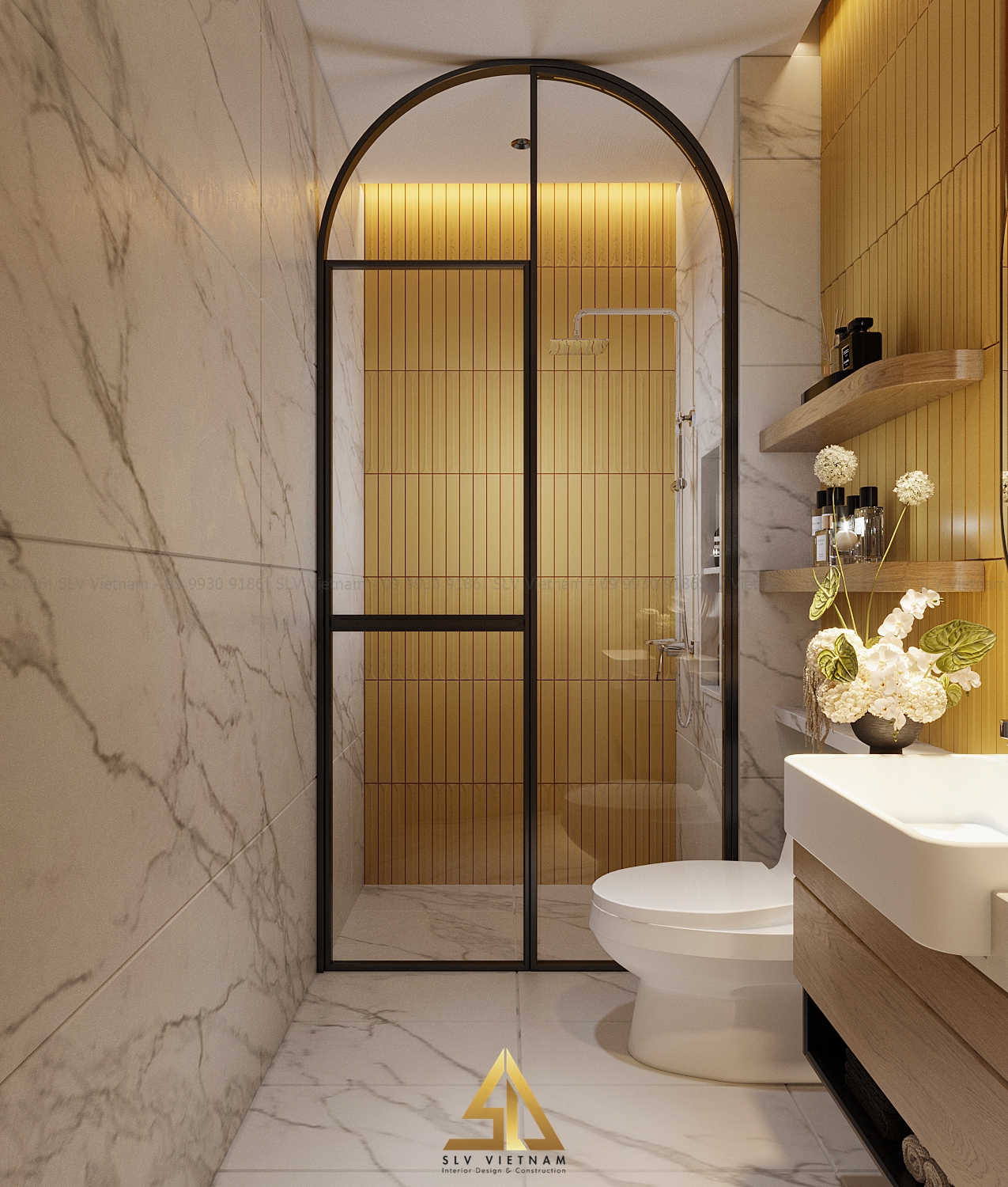 WC phòng ngủ con (view 2) SLV Vietnam