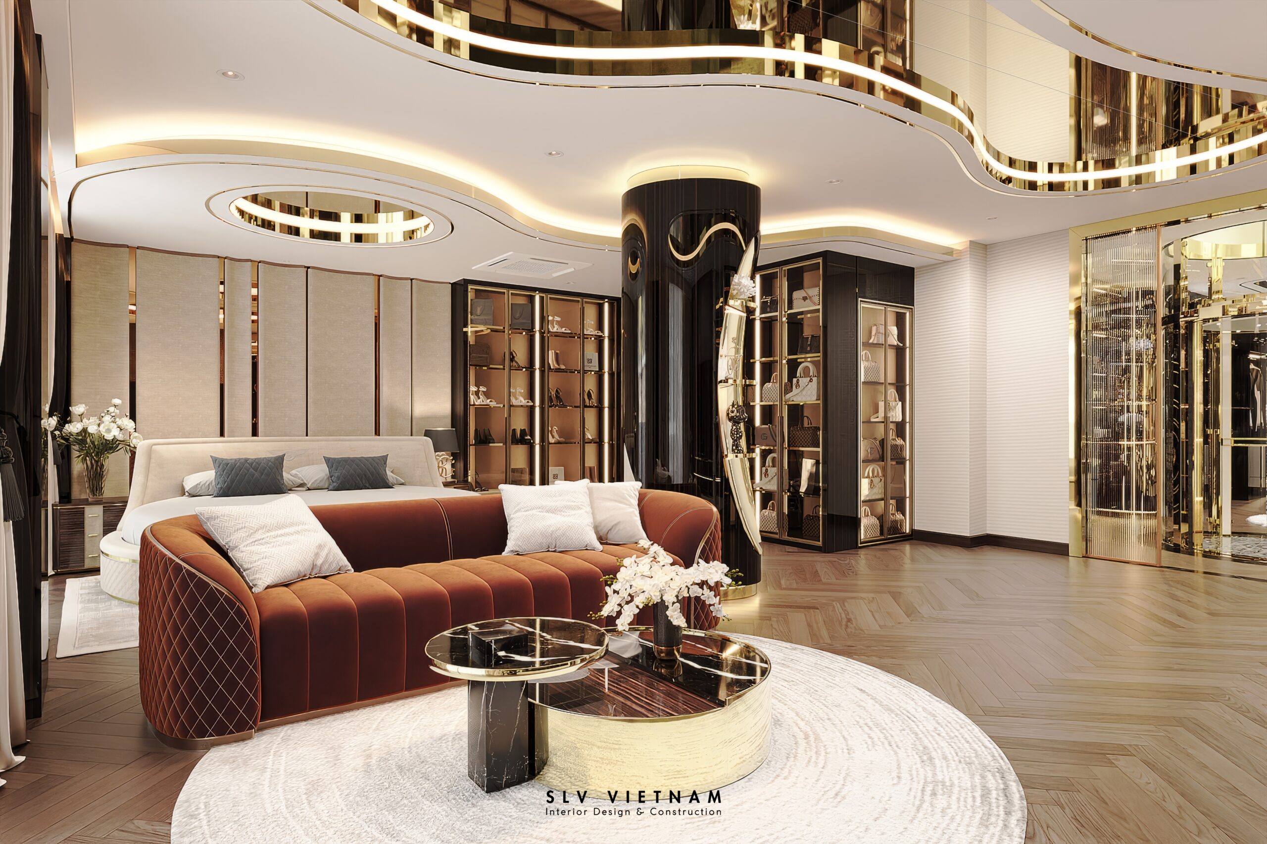 Phòng ngủ master (view 4) SLV Vietnam