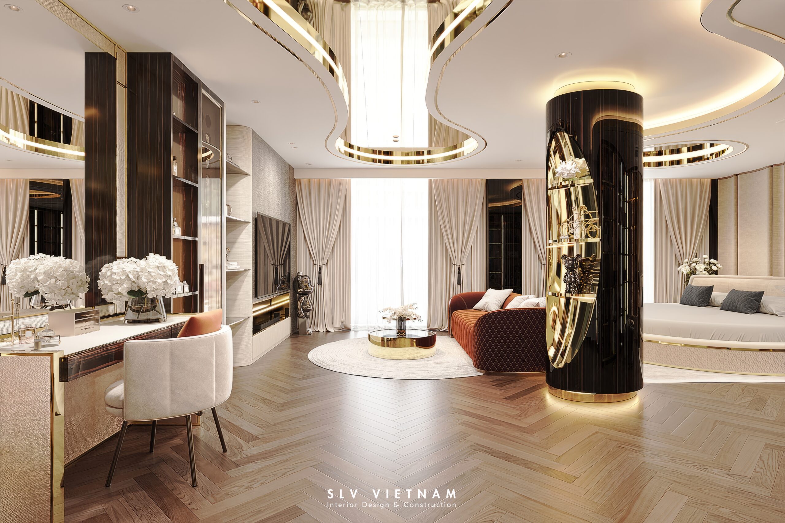 Phòng ngủ master (view 6) SLV Vietnam