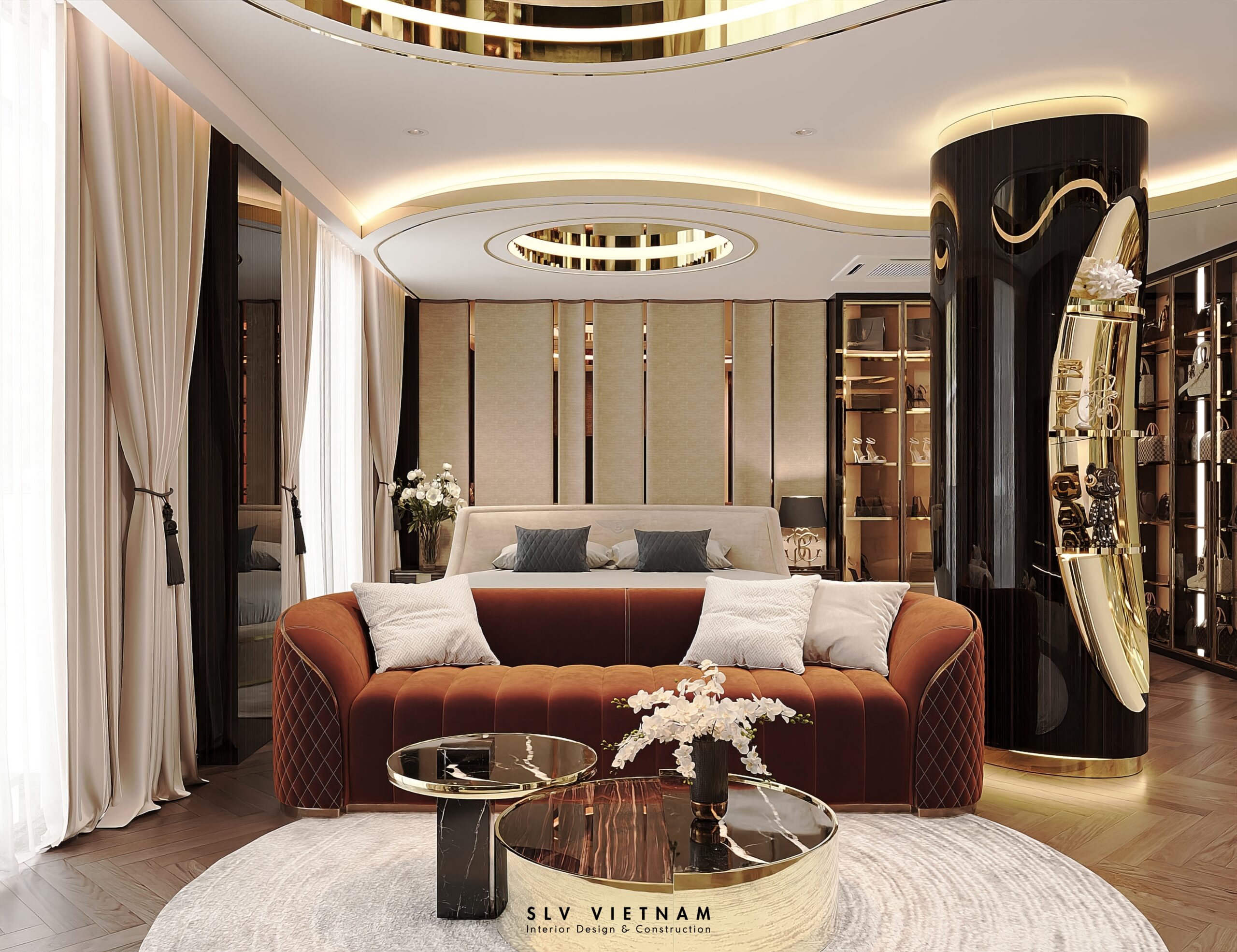 Phòng ngủ master (view 8) SLV Vietnam