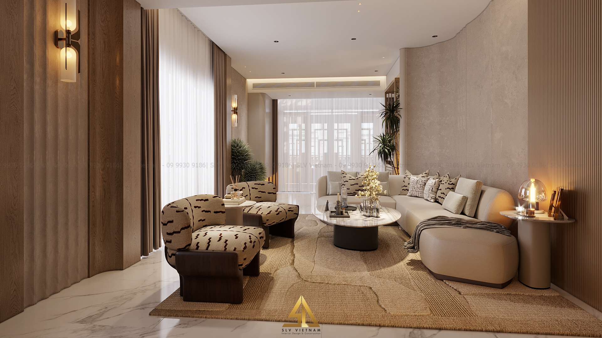 Phòng khách (view 2) SLV Vietnam