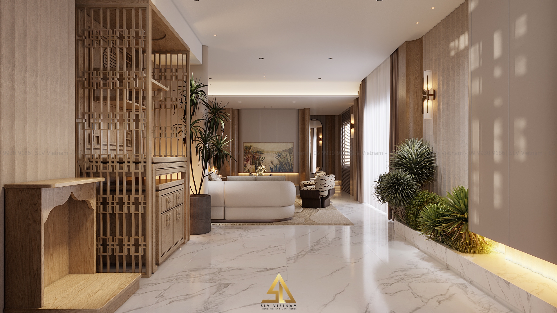 Phòng khách (view 3) SLV Vietnam