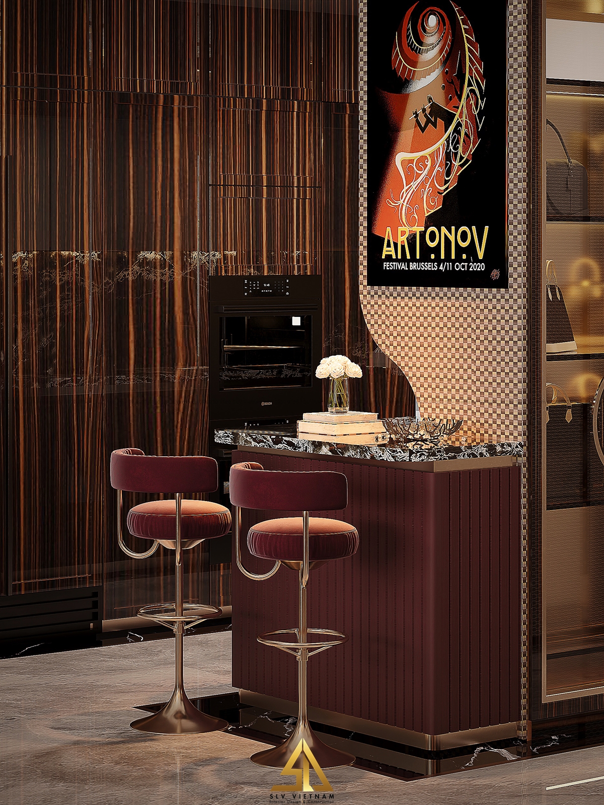 Khách bếp (view 13) SLV Vietnam