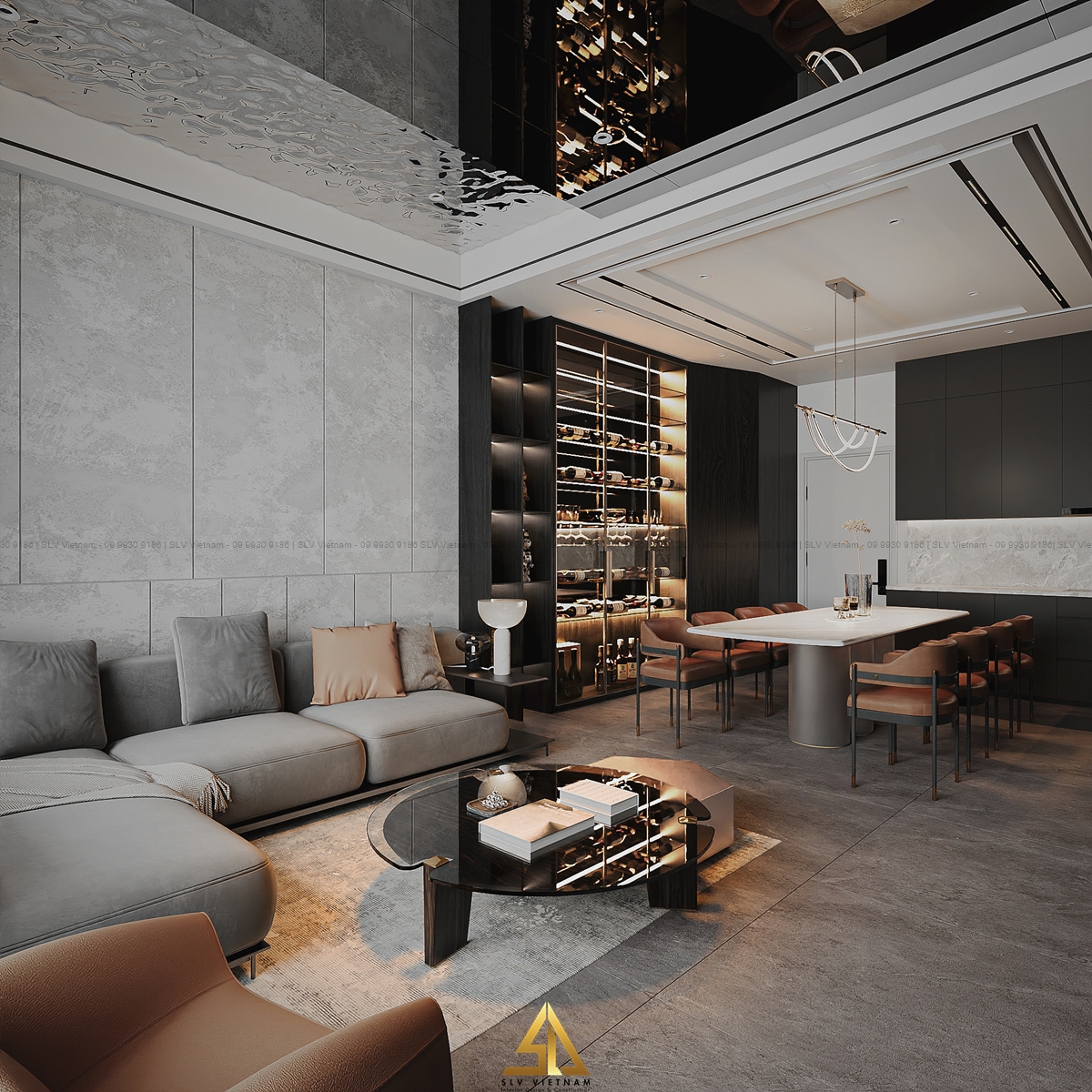 Khách bếp (view 7) SLV Vietnam