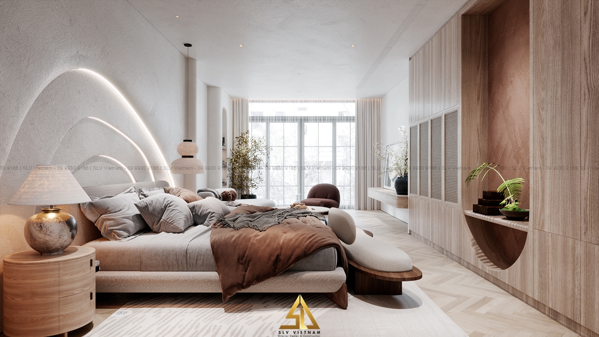 Phòng ngủ master (view 2) SLV Vietnam