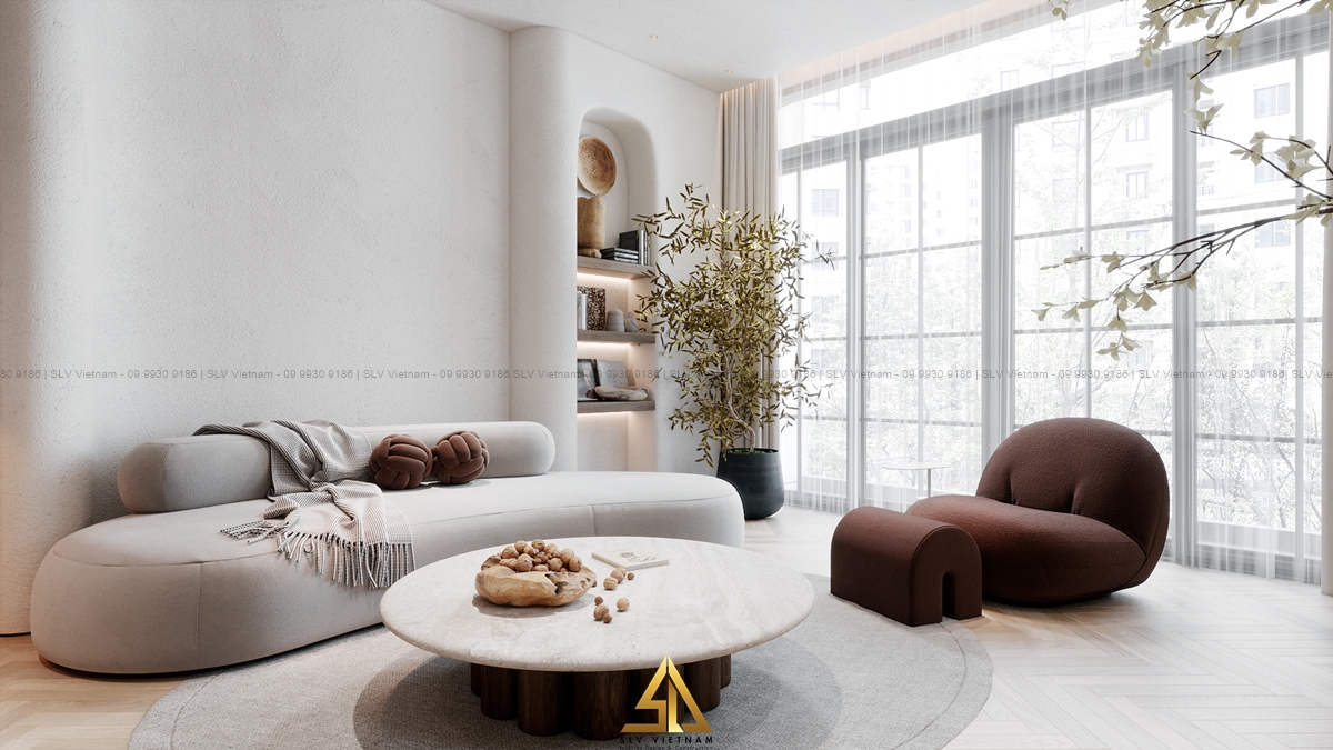 Phòng ngủ master (view 3) SLV Vietnam