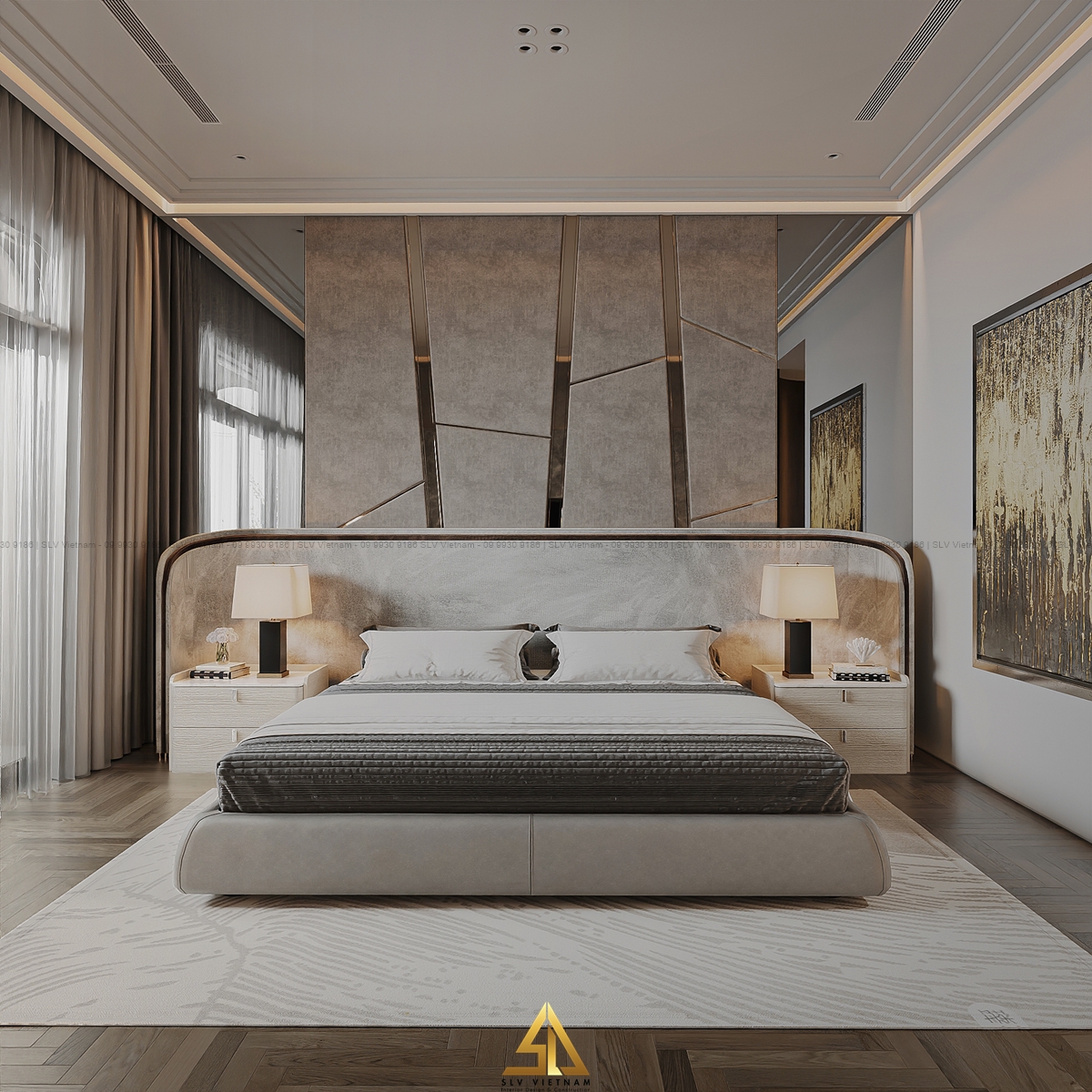 Phòng ngủ 1 (view 1) SLV Vietnam
