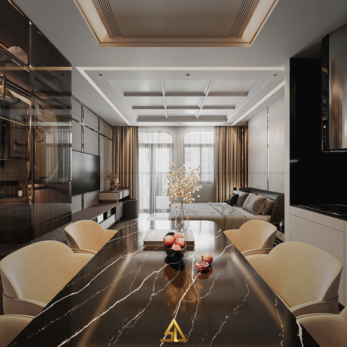 Phòng ngủ 2 (view 6) SLV Vietnam