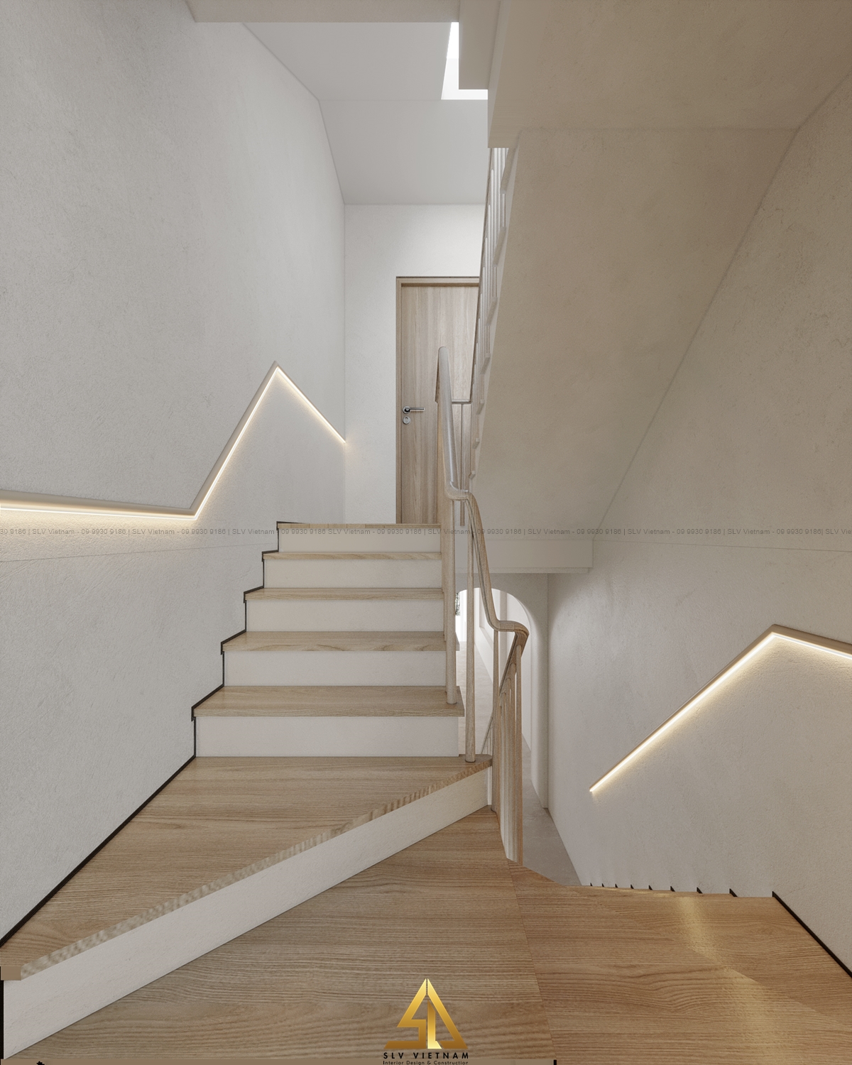 Cầu thang lầu 1 (view 2) SLV Vietnam