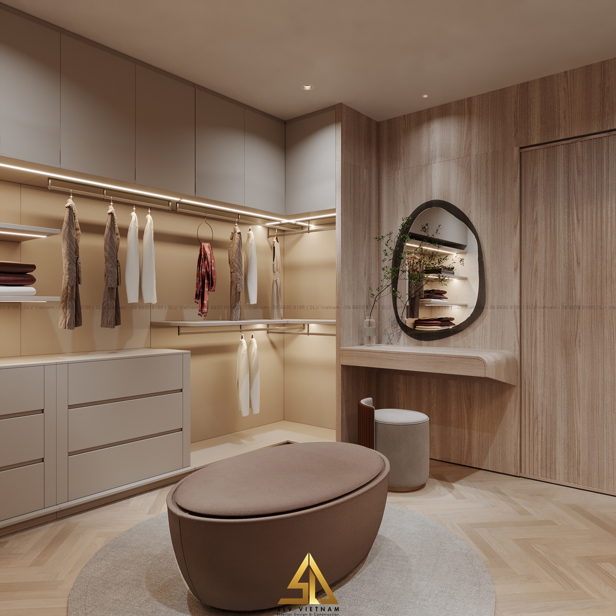 Phòng ngủ master (view 8) SLV Vietnam