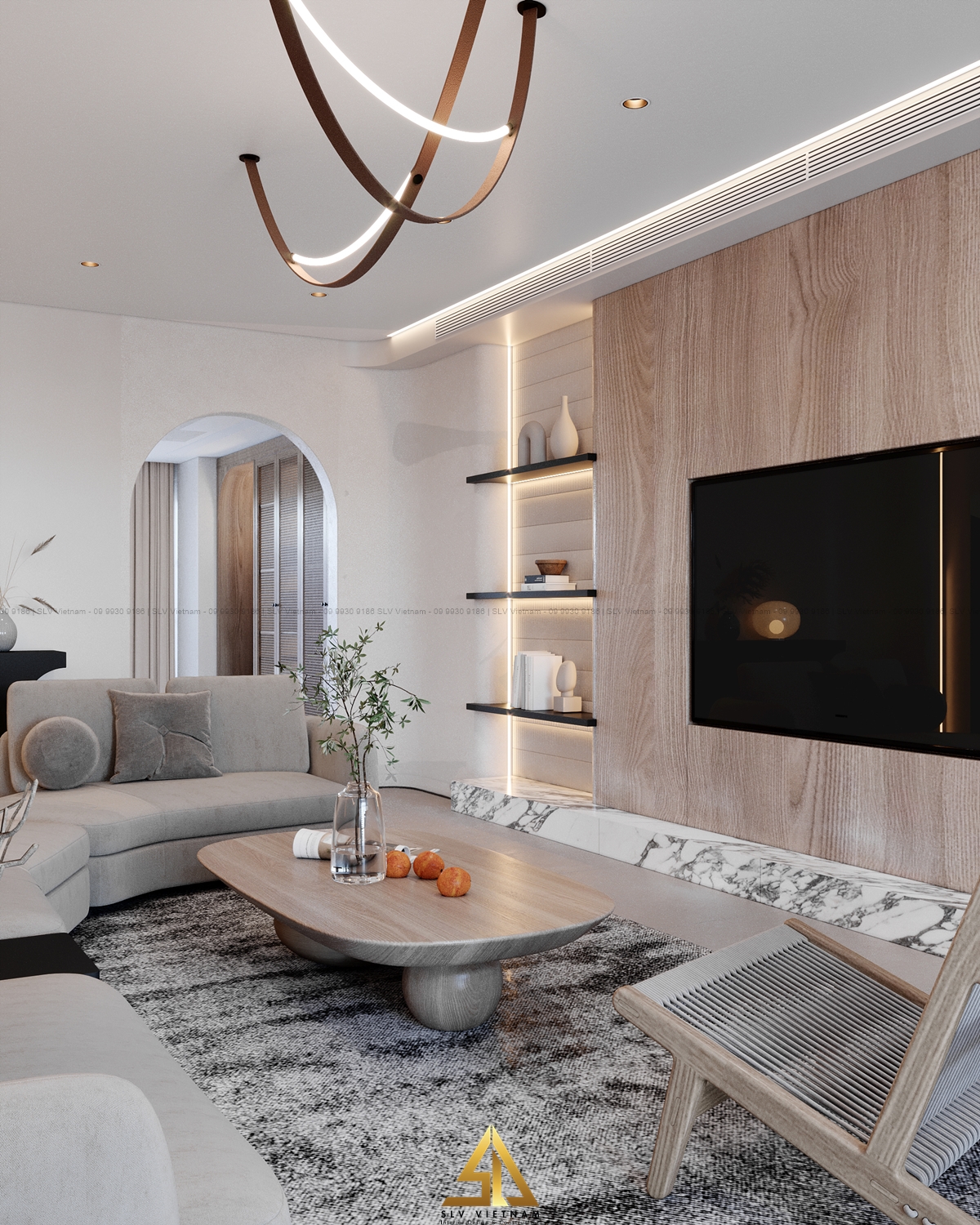 Phòng khách (view 3) SLV Vietnam