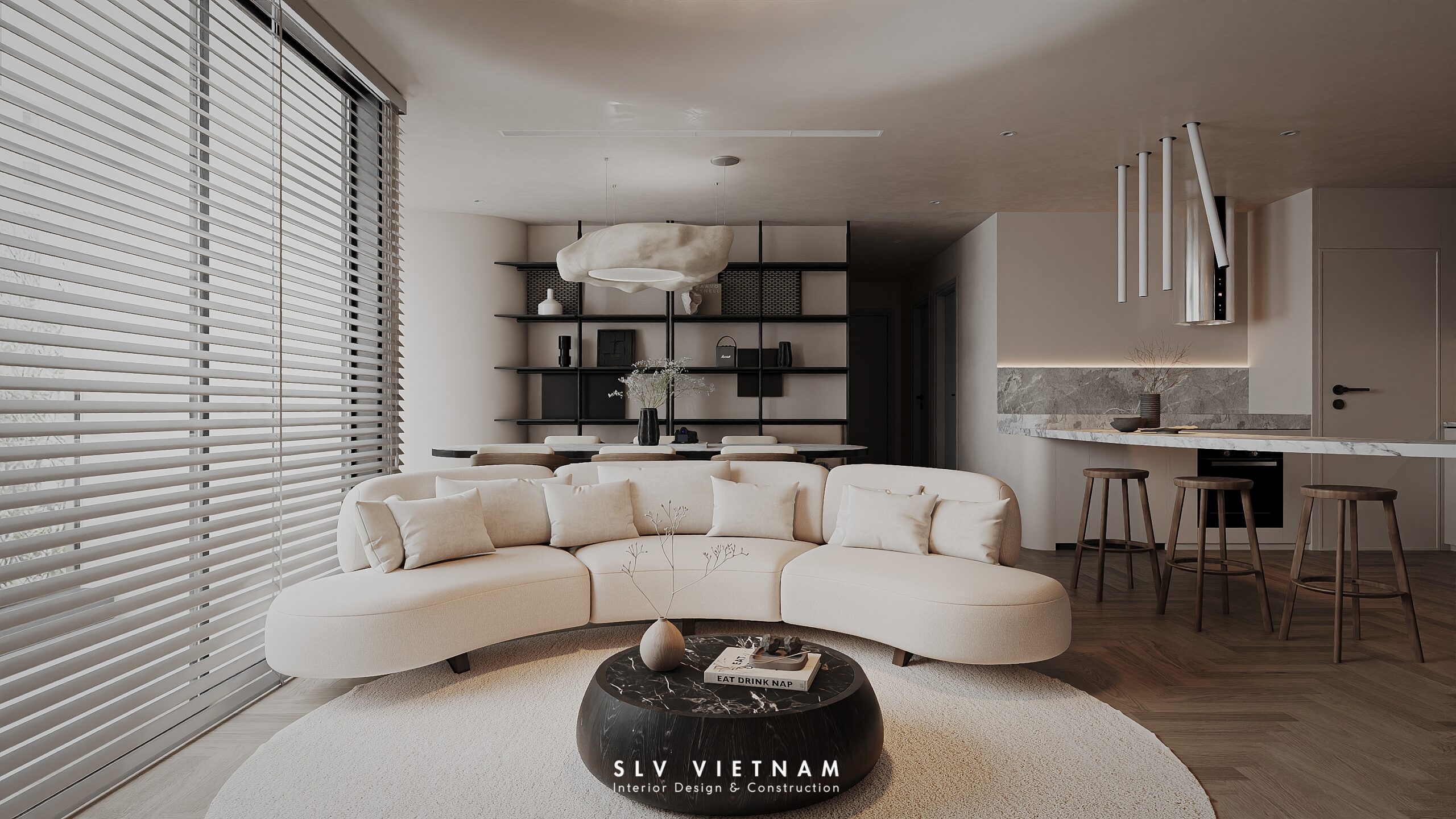 Khách bếp (view 4) SLV Vietnam