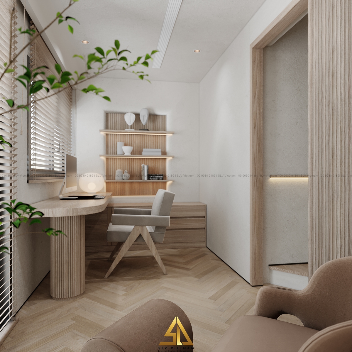 Không gian làm việc (view 1) SLV Vietnam