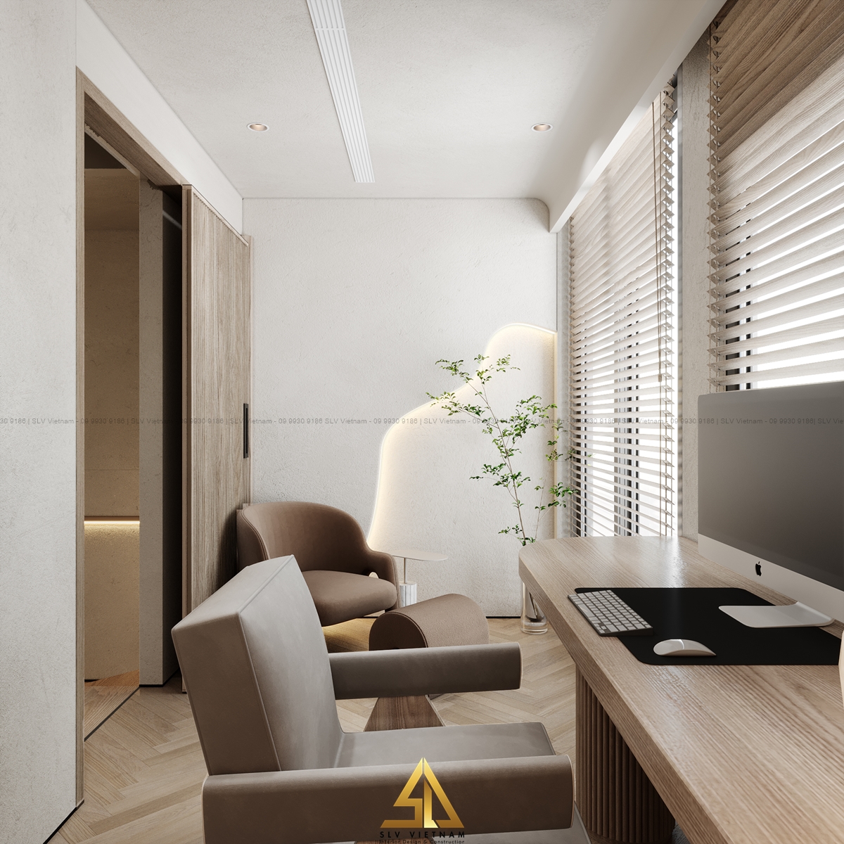 Không gian làm việc (view 2) SLV Vietnam