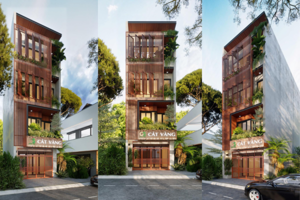 Thiết kế kiến trúc dự án The GS Office do SLV Vietnam thực hiện