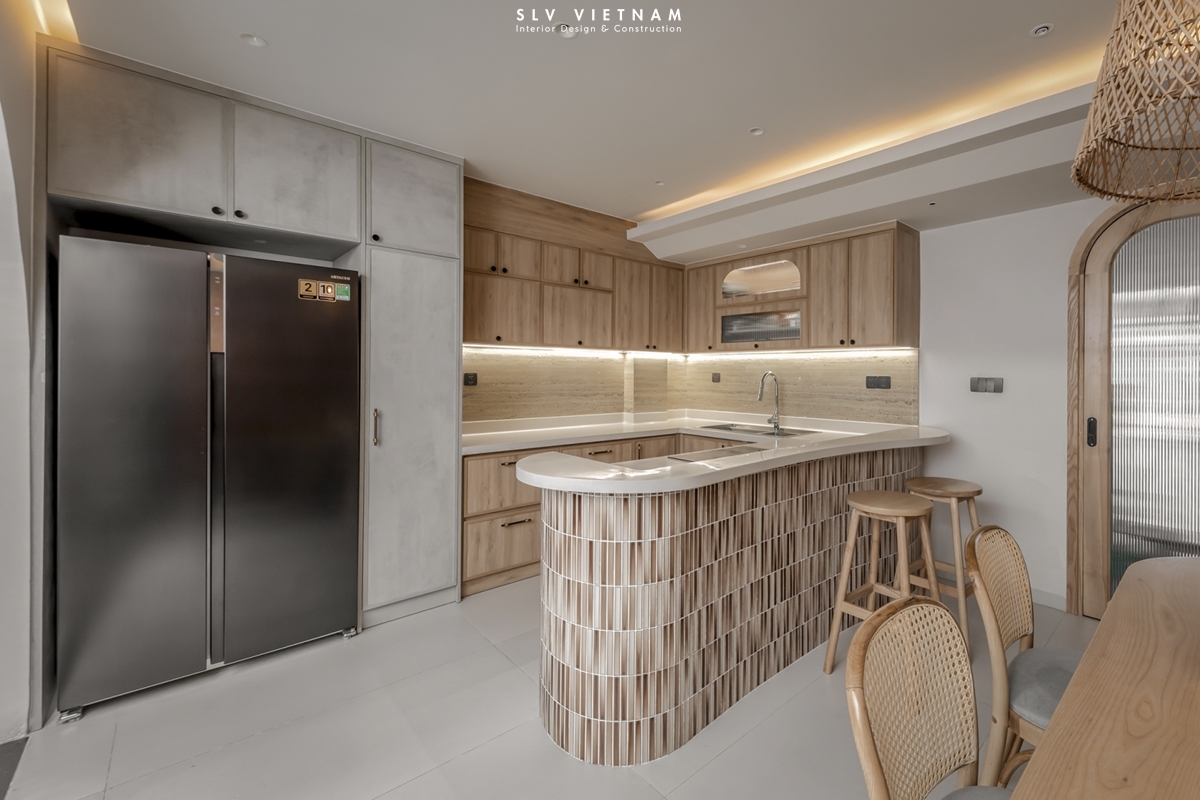 Phòng bếp dự án Binh Chanh House - SLV Vietnam 3