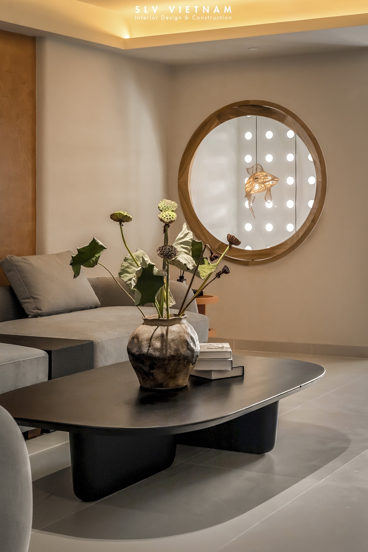 Phòng khách dự án Binh Chanh House - SLV Vietnam 3