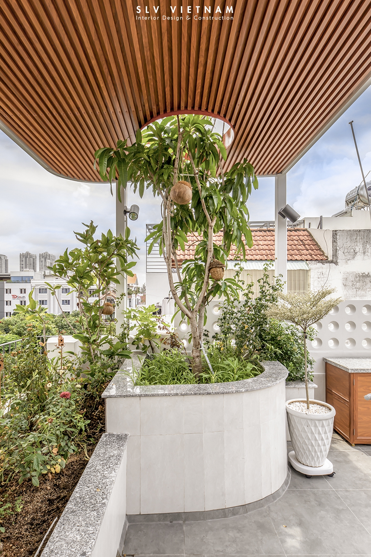 Sân thượng dự án Binh Chanh House - SLV Vietnam 2