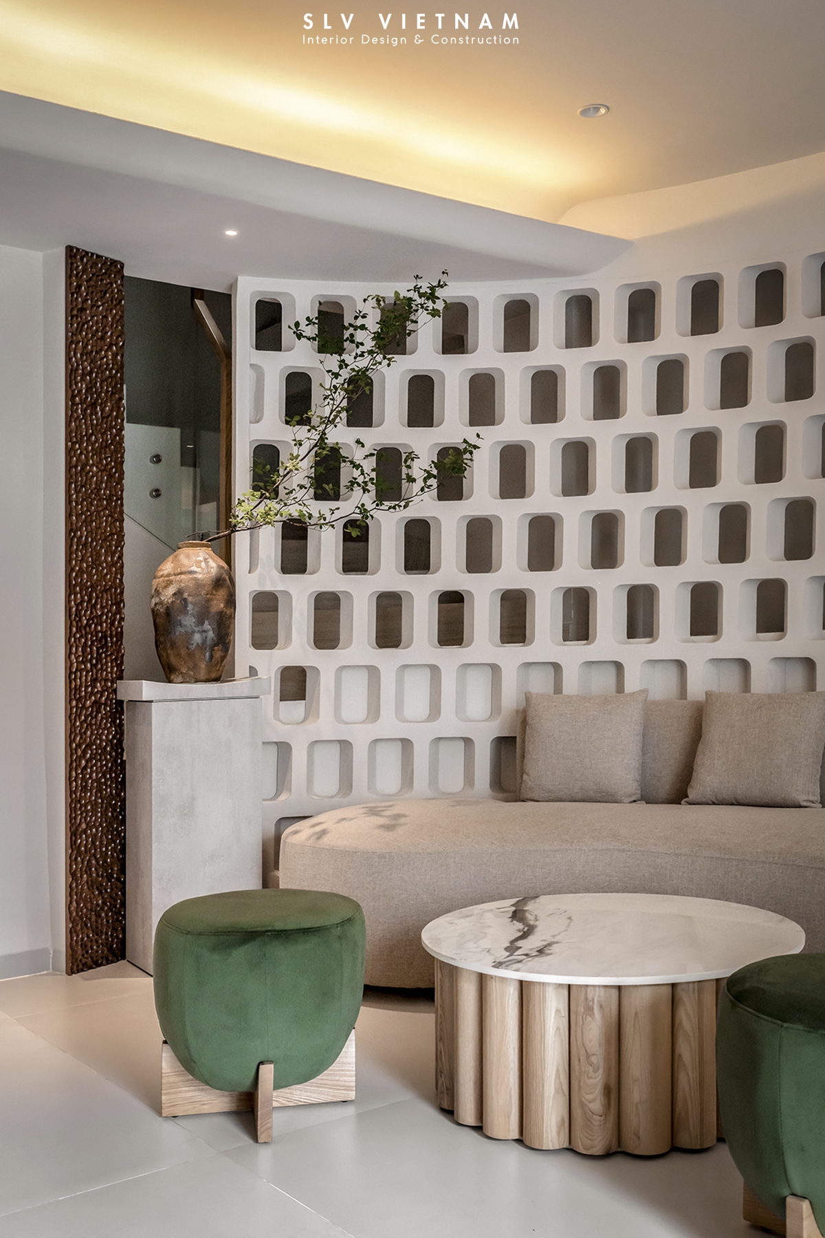 Không gian tầng trệt dự án Binh Chanh House - SLV Vietnam 6