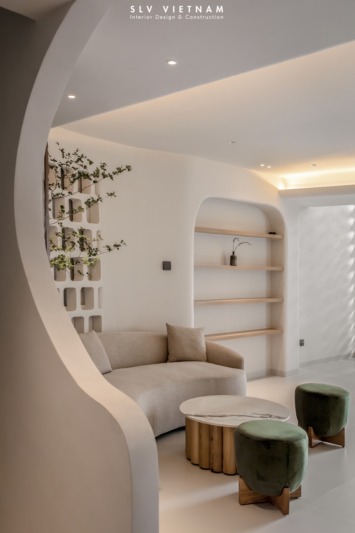 Không gian tầng trệt dự án Binh Chanh House - SLV Vietnam 10