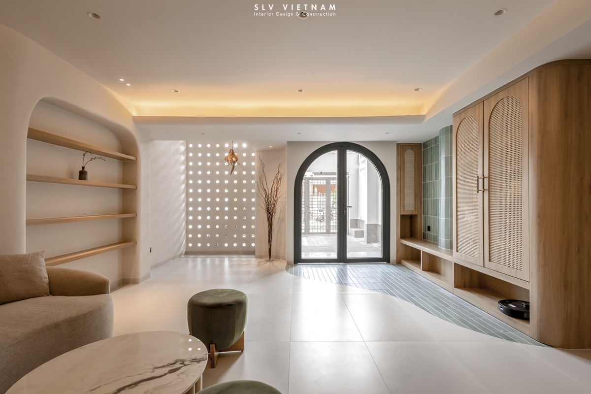 Không gian tầng trệt dự án Binh Chanh House - SLV Vietnam 3