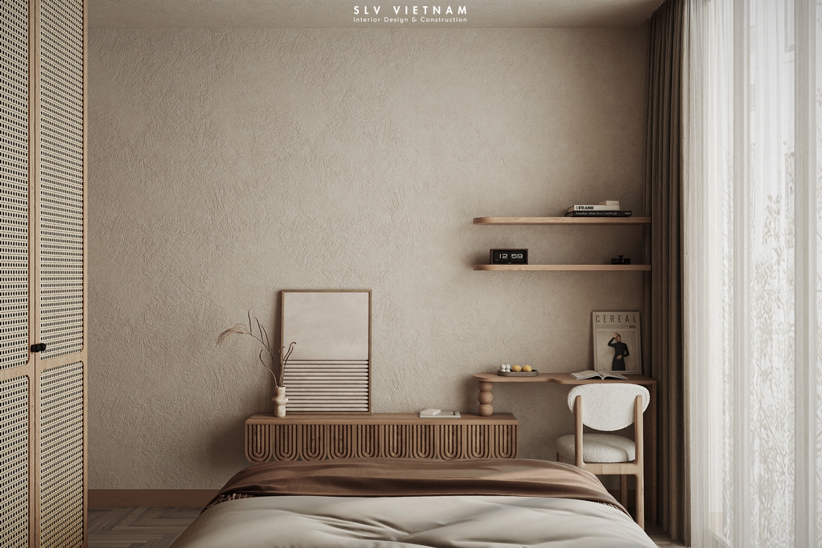 Phòng ngủ 1 dự án Duplex Wabi Sabi - SLV Vietnam (2)