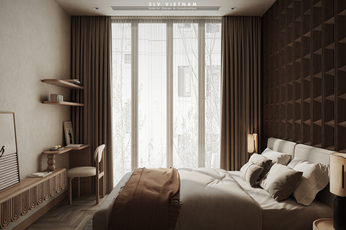 Phòng ngủ 1 dự án Duplex Wabi Sabi - SLV Vietnam (4)