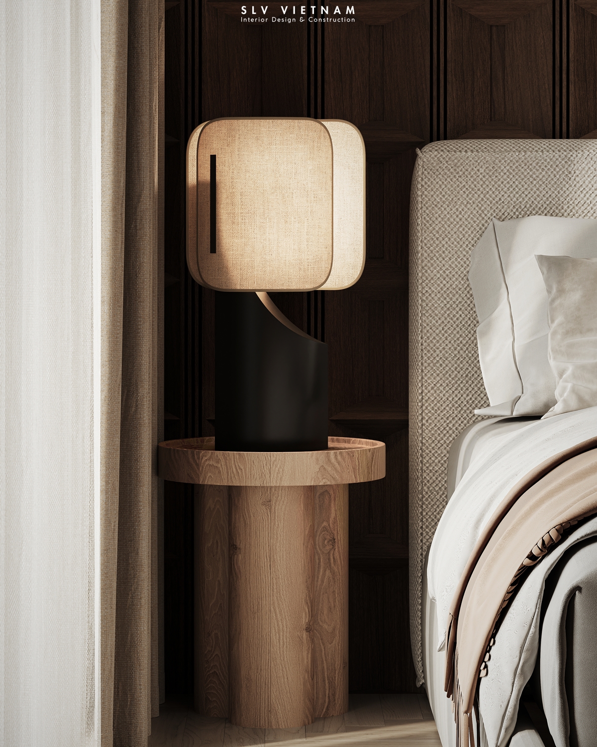 Phòng ngủ 1 dự án Duplex Wabi Sabi - SLV Vietnam (5)