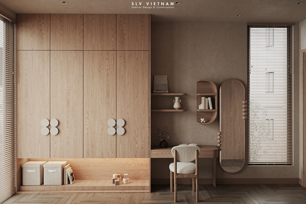 Phòng ngủ 2 dự án Duplex Wabi Sabi - SLV Vietnam (3)
