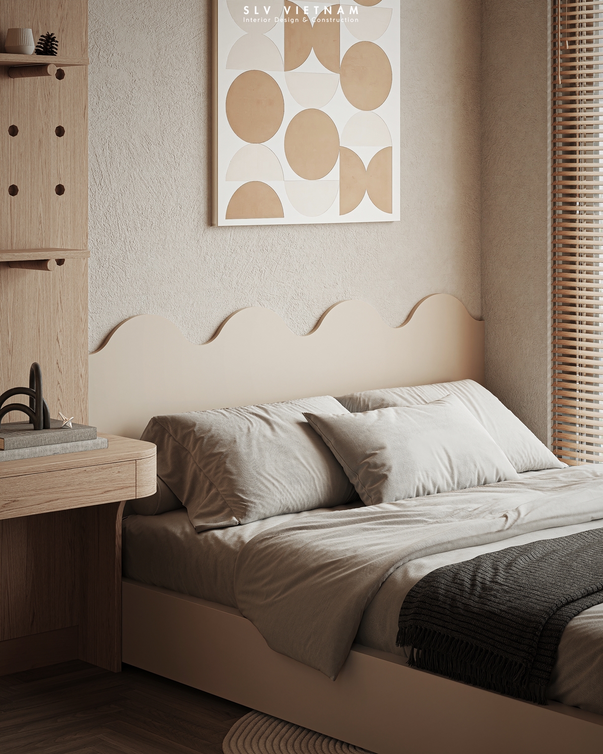 Phòng ngủ 2 dự án Duplex Wabi Sabi - SLV Vietnam (5)