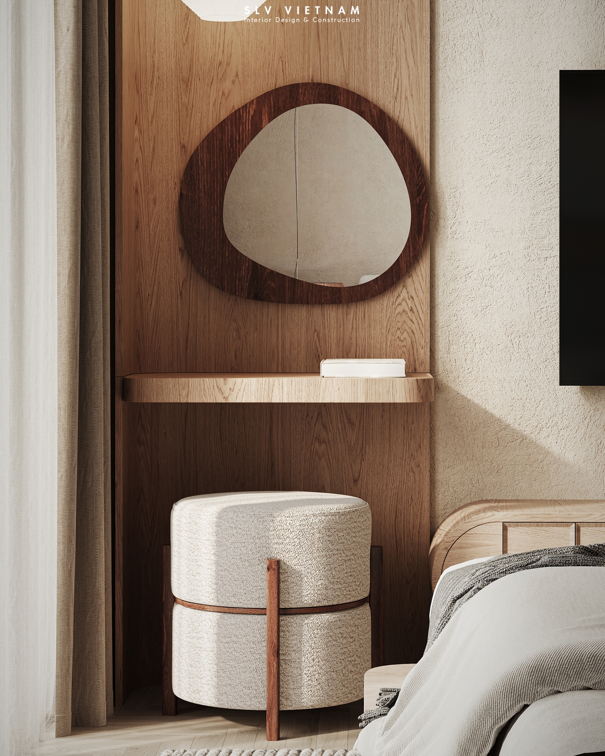 Phòng ngủ 3 dự án Duplex Wabi Sabi - SLV Vietnam (12)