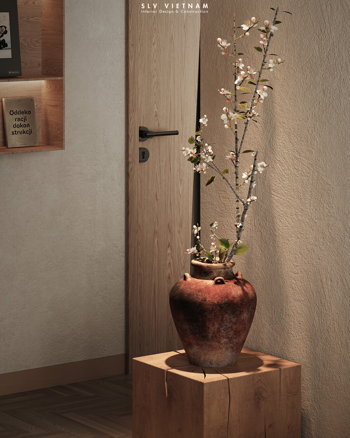 Phòng ngủ 3 dự án Duplex Wabi Sabi - SLV Vietnam (13)