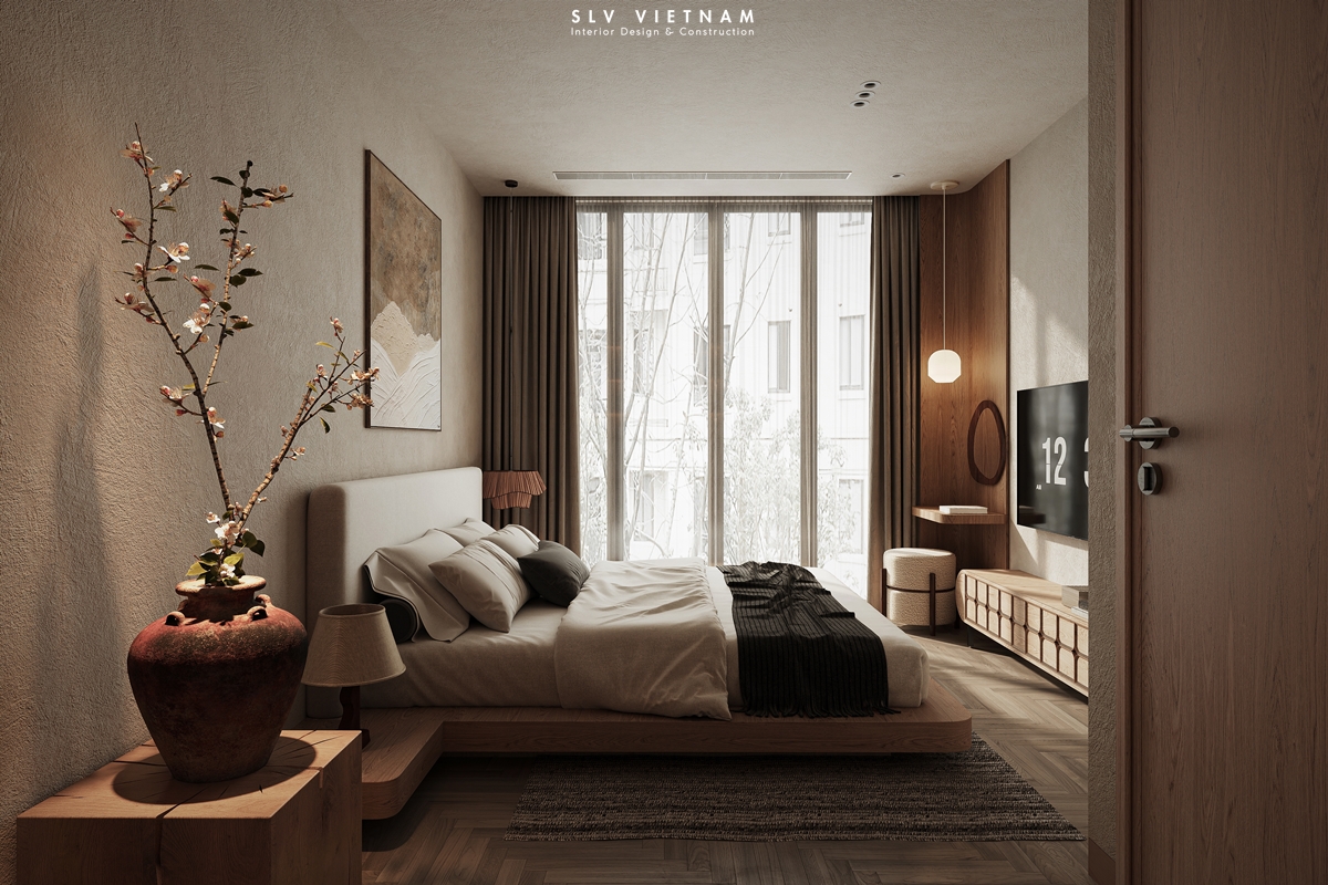 Phòng ngủ 3 dự án Duplex Wabi Sabi - SLV Vietnam (3)