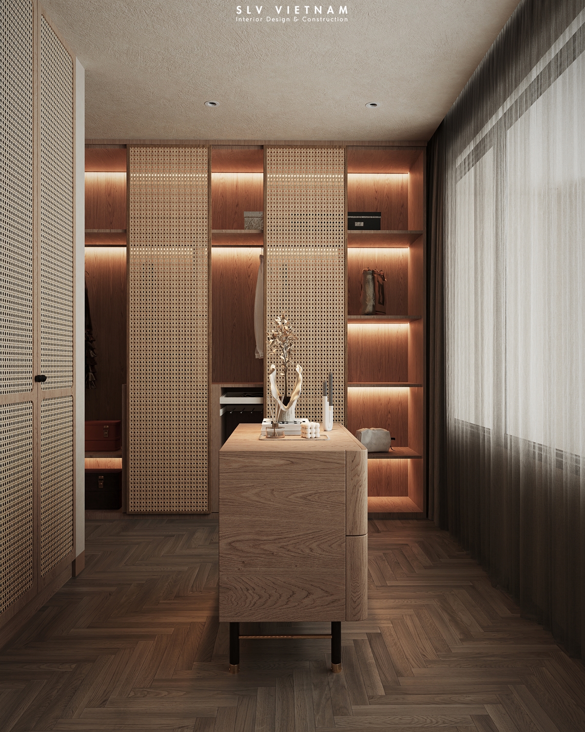 Phòng ngủ 3 dự án Duplex Wabi Sabi - SLV Vietnam (6)